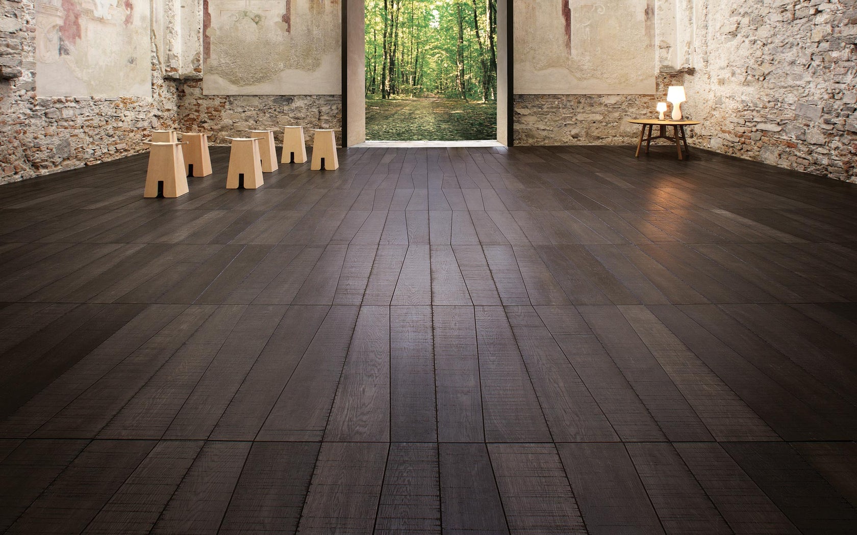 Genuine luxury wood floors for houses